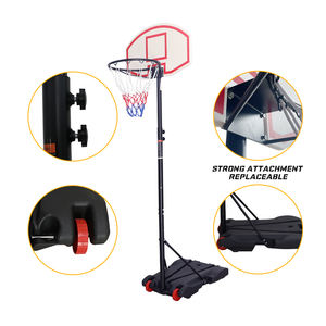 Cerceau de basket-ball réglable à prix promotionnel-support portable amovible pour enfants - Product Image 3