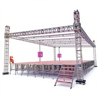 Portable danse scène mariage scène clip jambe scène cadre activityLight rack pin rack