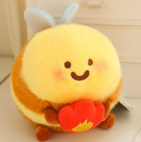 Peluche créative Bees Playmate Shark B, mignonne et adorable, pour les étudiants ou les couples, en cadeau
