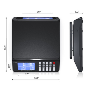 Báscula Digital para Envíos Postales Sf202A, 66LB/30KG, Recargable, Báscula de Peso para Correo <span class=keywords><strong>y</strong></span> Cocina - Product Image 1