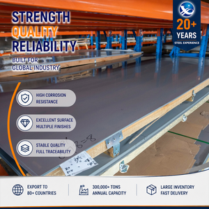 Placa de Acero Inoxidable 304 de 3mm de Espesor, Diseño de Ondas de Agua, Grado Alimenticio, Laminado en Caliente, Acero Inoxidable Grueso 410 202 Visse 6x30 T Te Sheet - Product Image 1