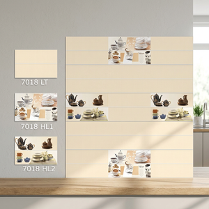 Los mejores azulejos de pared digitales de cerámica brillante de grado A de 250x375mm-Diseño de cocina de 25x37,5, 10x15, el precio más bajo de Vistaar Overseas - Product Image 1