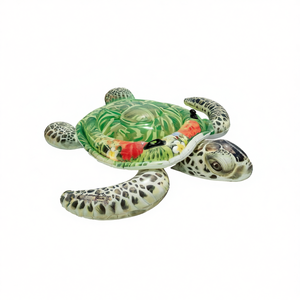 Bouée gonflable Intex Turtle Float 170x191 cm pour 2 personnes, pour s'amuser en piscine - Product Image 1