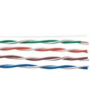 Kabel Patch Jaringan Cat5e RJ45 Male to Male 8P8C Tembaga UTP Gigabit 1Gbps PVC LSZH untuk Kabel Rak Server Pusat Data