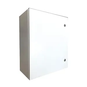 Kotak distribusi kabinet lengkap voltase rendah luar ruangan suku cadang logam lembaran kustom kotak listrik pengolahan logam