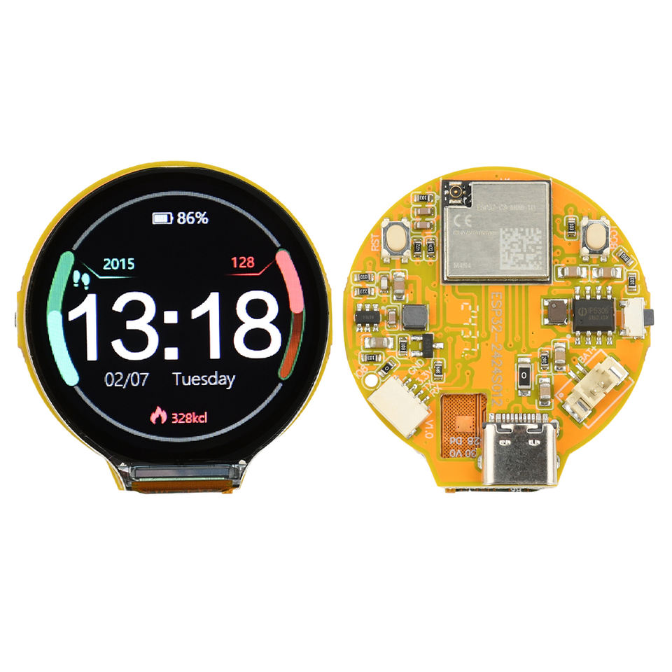 ESP32 LVGL for Development Board 1.28 Inch 240*240 IPS Screen LCD TFT ...