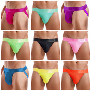 JOCKMAIL-Tanga Sexy Gay para hombre, suspensorio de malla transparente, ropa de fiesta, Bikini, parte trasera en T - Product Image 6