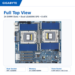 Placa Base para Servidor GIGABYTE MZ73-LM1 E-ATX, Doble AMD EPYC 9005/9004 SP5, DDR5 24 DIMM, PCIe Gen4, Estación de Trabajo con IA - Product Image 5