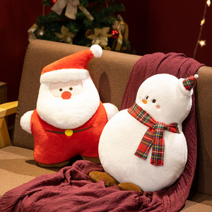 <span class=keywords><strong>2025</strong></span> capodanno nuovo arrivo decorativo morbido cuscino di natale pupazzo di neve alce ricamato Santa PP cotone peluche maglia Stress - Product Image 3