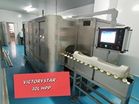 Le pasteurisateur froid de basse température gardent l'usine de traitement à haute pression fraîche de jus de machine de traitement de HPP