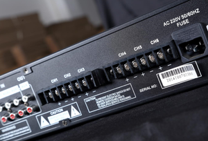 Amplificateur de puissance Hifi 6 zones canal haut-parleur interrupteur sélecteur <span class=keywords><strong>Bluetooth</strong></span> MP3 contrôle du volume amplificateur de puissance métal haut-parleur <span class=keywords><strong>Sonos</strong></span>/ - Product Image 2