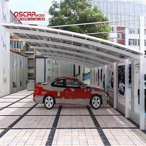 Abri de voiture en aluminium de conception moderne, <span class=keywords><strong>prix</strong></span> de gros de haute qualité, idéal pour les allées, les garages, les cours et les abris de voiture. - Product Image 1