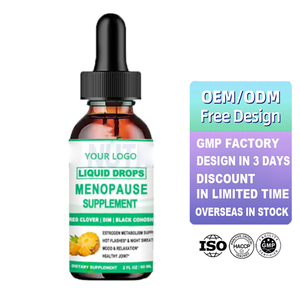 Goutte pour la ménopause de marque privée Ausreson Supplément aux herbes pour femmes menstruelles Gouttes liquides pour la ménopause pour le soutien de l'équilibre hormonal - Product Image 2