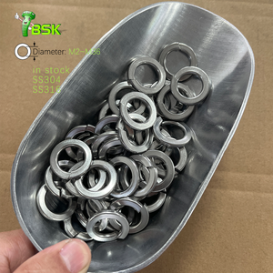 Venta al por mayor DIN 127 Arandela de bloqueo de resorte 304 316 Kit surtido de acero inoxidable Tamaño M2 a M36 Arandelas de resorte para tornillos Pernos - Product Image 2