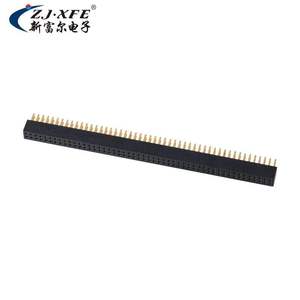 Nouvelle barrette de connexion femelle à double rangée de broches droites 1,27 mm 0,46 SQ H=3,8 - Product Image 2
