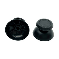 Nouvelle capuchon de joystick avec tête champignon, design 3D, étui de protection pour manette de jeu PS5, noir