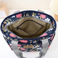 Sac fourre-tout en tissu composite souple, multi-poches, décontracté, à porter à la main ou à l'épaule, taille personnalisée, léger, pour usage quotidien