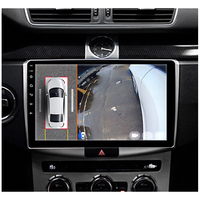 Système Android de 9 pouces Navigation par autoradio Système de surveillance par caméra de voiture à 360 degrés Connexion GPS USB Bande d'onde FM