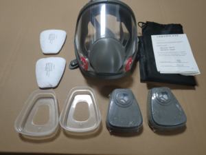Masker Respirator Silikon Full Face Model 6800 KN95, Dapat Digunakan Kembali, <span class=keywords><strong>Filter</strong></span> Debu, Perlindungan Pernapasan Lengkap - Product Image 2