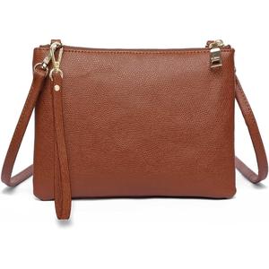 <span class=keywords><strong>Amelie</strong></span> Galanti bolso cruzado pequeño de lujo para mujer suave duradero exquisita tela de cuero estilo Simple poliéster PU forro - Product Image 1