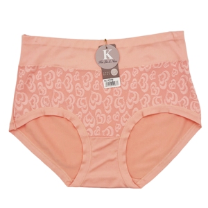Vente en gros de culottes pour femmes toutes saisons slips doux Jacquard Design couleurs unies pour lingerie féminine - Product Image 5