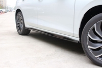 Jupes latérales Welta durables et simples avec bande autocollante, installation facile, compatibles avec le Golf MK8 2021