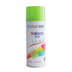 Saigao bán buôn Acrylic Aerosol phun sơn không thấm nước rustproof kim loại xe graffiti màu phun phấn sơn