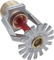 Tête de gicleur incendie Minchang homologuée FM / certifiée CUL, pulvérisation suspendue, 1/2\" NPT, 155F (68C), K=5.6, K80, réponse standard