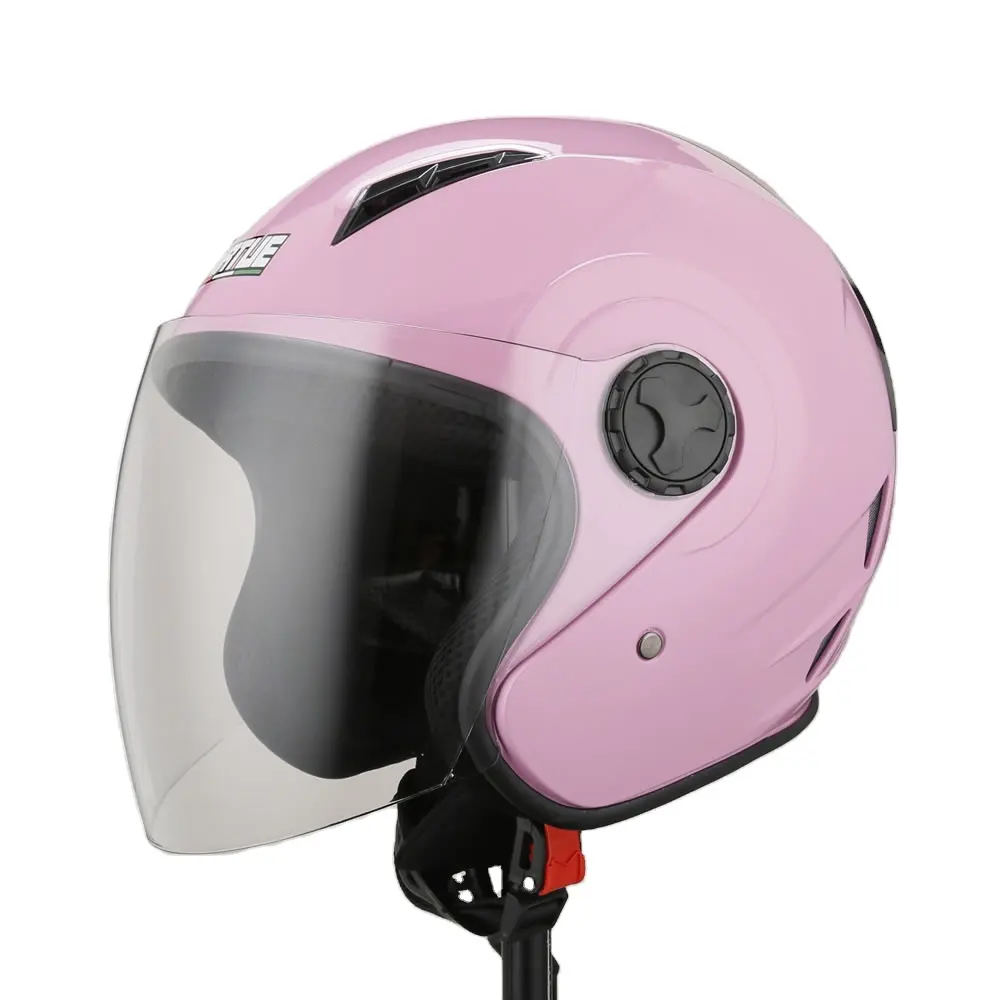 Open Face Motorcycle Helmet Wholesale Yellow Abs Durable Cool Adult China WHITE/BLACK Safe Driving M/L/XL MD-207 Virtue