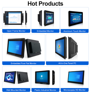 Toptan 23.6 inç 23 inç 24 inç Metal Raf Montajlı Endüstriyel Panel PC IPS 2K Ekran Açık Çerçeveli Gömülü LCD Monitör - Product Image 6