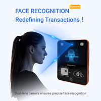 Machine de billetterie de bus mobile pour différentes routes Système de paiement par carte GPRS NFC Validateur de bus Android avec scanner de code QR