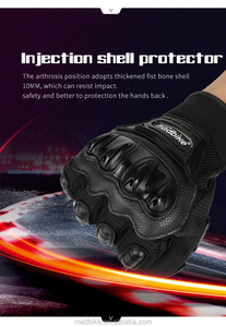 Gants de moto complets antidérapants pour <span class=keywords><strong>motocross</strong></span>, cyclisme, conduite, moto, protection - Product Image 3