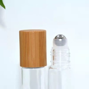 5ml <span class=keywords><strong>10ml</strong></span> 15ml rõ ràng Frosted hổ phách thủy tinh Nước hoa tinh dầu thủy tinh cuộn trên chai với nắp nhựa và thép con lăn bóng - Product Image 6