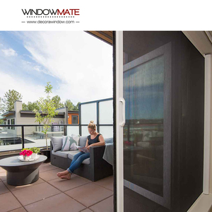 Màn Chắn Nhà Để Xe 1 Cửa Chống Muỗi Gắn Động Cơ Điện Bán Trực Tiếp Cho 2 Xe 16x7ft - Product Image 4