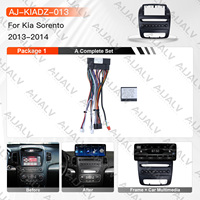 Nouvel arrivage : Cadre d'installation pour autoradio 12,3 pouces pour KIA SORENTO 2013-2014, cache d'écran pour unité centrale Android
