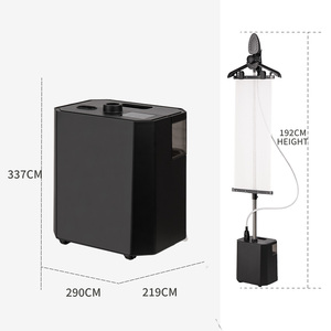 Yiting PX8 Pro presión <span class=keywords><strong>Vertical</strong></span> colgante vaporizador <span class=keywords><strong>de</strong></span> ropa para tienda <span class=keywords><strong>de</strong></span> ropa portátil hogar <span class=keywords><strong>planchas</strong></span> <span class=keywords><strong>de</strong></span> <span class=keywords><strong>vapor</strong></span> eléctricas Color negro - Product Image 2