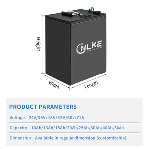 Batería de Iones de Litio Personalizada de 72 Voltios para Bicicleta Eléctrica, 72V 20Ah 30Ah 35Ah 40Ah 50Ah, para Motocicletas de 3000W 5000W - Product Image 2