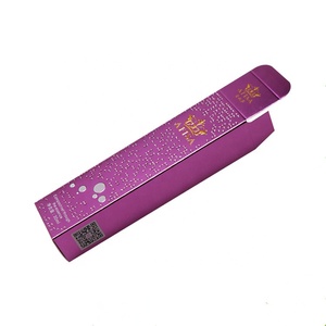 Scatola <span class=keywords><strong>di</strong></span> Carta Colorata Professionale YH in Cartone Avorio per Prodotti Cosmetici, Pieghevole con Rivestimento UV Lucido - Product Image 4