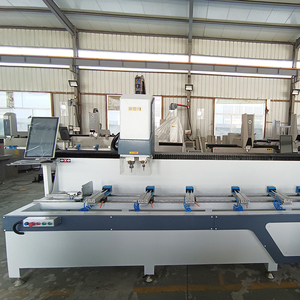 WEIKE CNC Double Head 3000mm Work Stroke Aluminum Profile CNC No Flip Milling Drilling <strong>Machine</strong> <strong>Window</strong> and Door Making <strong>Machine</strong> - Product Image 6