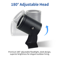 Lampes de jardin en aluminium, éclairage paysager extérieur, projecteur réglable pour allée, lampe de pelouse, étanche IP66, faible tension, éclairage de jardin à piquet