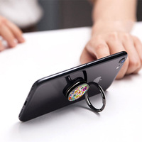 Support de téléphone circulaire personnalisé à sublimation pour coque de téléphone, support de téléphone OEM