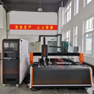 Machine de découpe laser pour plaque et tube en acier inoxydable en acier au carbone