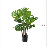 Usine Direct Prix Vente Mini Bonsaï Pot Plantes Artificielle Bonsaï Arbre Plante Schefflera pour La Maison Jardin Décor
