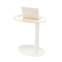 Table basse réglable de style nordique en bois et métal, table relevable pour salon et chambre à coucher
