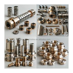 Haute précision 5 axes CNC métal usinage fraisage acier inoxydable laiton aluminium titane CNC tournant pièces de composants mécaniques - Product Image 2