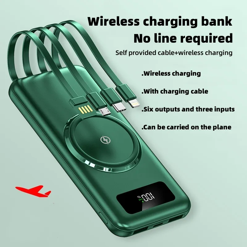 Banque d'alimentation de charge extérieure mignonne et créative, 20000mAh, batterie externe universelle pour téléphone portable de type C