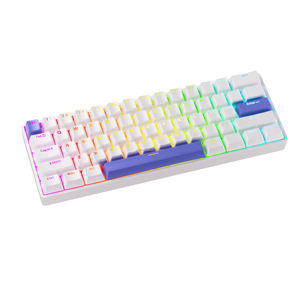 Teclado Mecânico Gamer DRUNKDEER G60 com Fio, Switches Magnéticos, Retroiluminação RGB, Interface USB-C, Teclas Programáveis, 62 Teclas Numéricas - Product Image 5