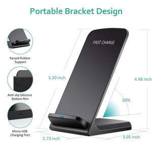 Qi Charge Rapide 10W 2 Bobines <span class=keywords><strong>Chargeur</strong></span> Sans Fil Support pour Samsung S8 Plus <span class=keywords><strong>iPhone</strong></span> <span class=keywords><strong>8plus</strong></span> pour <span class=keywords><strong>iPhone</strong></span> X galaxy Note 8 S7 Bord S6 Note5 - Product Image 3