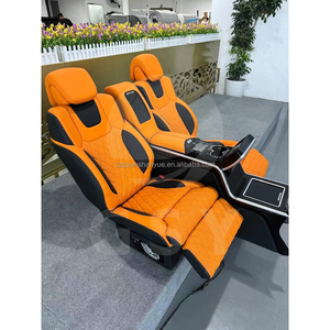 Siège de voiture britannique Luxury Patrol accessoires d'intérieur de voiture plus siège de voiture électrique VIP de couleur orange assortie pour Nissan Patrol - Product Image 5