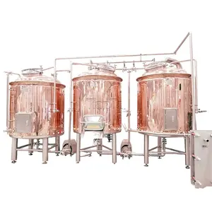 500L 5HL Craft Beer Brewing System Micro Nano Brewery Equipment Brewhouse Fermenter Cooling Malt Hop Yeast Wine Distillery